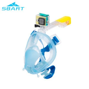Full face  diving masks snorkeling all dry adult snorkeling mask with camera factory direct
