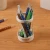 funny school stationery spring pen holder easy to take pen stand