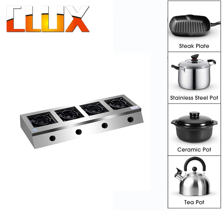 gas stove lpg source gas burner stainless steel kitchen use hob burners gas stove