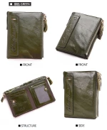 Genuine Leather Wallet Men Money Wallet Card Holder Wallet With High Quality