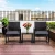 Import Georgia restaurant Outdoor/Home furniture Wicker dining tables and chairs Garden plastic rattan Furniture from China