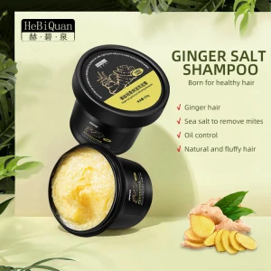 Ginger Salt Gentle Shuangjie Shampoo Oil Control Oil Relief Anti-dandruff Polygonum Multiflorum Ginger Shampoo
