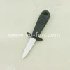 GJH018 black plastic handle thicken stainless steel seafood ostracean oyster knife