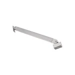 Glass shower door stainless steel cuprum aluminum support bars