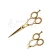 Import Gold platted professional Hair dressing scissors from Pakistan