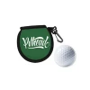 golf ball holder bag Neoprene balls pocket with buckles waterproof mini one balls golf ball carrier pouch