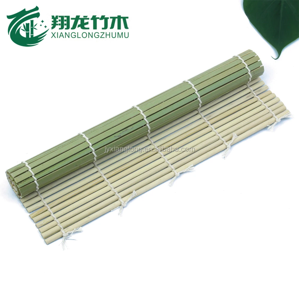 Good quality nature color bamboo material sushi mat