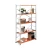 Import Graceful 4-tiers library furniture metal book shelf from China