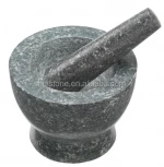 granite mortar with pestel dia 11.5 x H 6cm