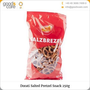 Great Quality Delicious Taste Dorati Salted Pretzel Snack 250g