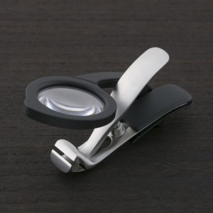 Green bell safe magnifying glass stainless baby nail clippers