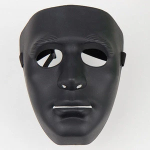 Green mask Simple fancy costume street boy for dance party face mask