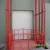 Import Guide rail outdoor lifting platform/vertical cargo lead rail hydraulic goods lift/sale platforms from China