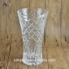 H 9inch Flower Glass Vase Tulip Shape Home Decoration