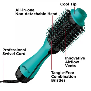 Hair Dryer Brush Anti Scald  Brush Hot Air Brush Comb For Women Blow Hair Dryer