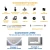 Import Half Moon LED Lights Touch Switch Smart Beauty Salon Mirrors Dressing Half Round Mirrors Full Body LED Mirror from China