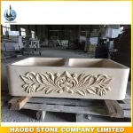Hand Carved Marble Stone Kitchen Vanity Sink Wholesale