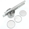 Hand Press baby food strainer squeezer, stainless steel hand ricer masher lemon lime fruit juice potato press