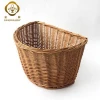 Handmade wicker bike basket woven bicycle basket