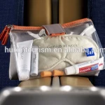 Handy travel sleeping kit for airlines with PVC pouch
