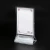 Import HaoRui Factory Transparent Acrylic Table Signing Desktop Table Number Plate Card Stand Display Menu from China
