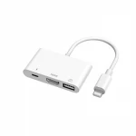 HD M1 Digital AV TV Cable Adapter 8 Pin Converter Digital Audio Adapter Flash Drives Usb Otg Audio  SD Digital  OTG Adapter
