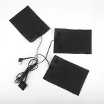 heater 3.7V-36V AC DC Flexible custom China supplier heating pad for clothes