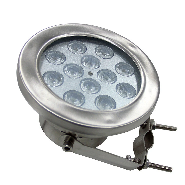 High brightness 6w recessed outdoor ip68 RGB Stainless steel led underwater light