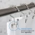 Import High Grade 304 Stainless Steel Shower Curtain Hooks from China