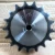 Import High Precision quality standard C45 Carbon Steel  Material Cheap Roller Chain Sprocket with hub from China