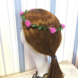 High Prime Quality Customized OEM Natural flower head Wreath