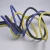 High Quality And Eco-Friendly Customizable 2mm 3mm 4mm 5mm Polyester Round Elastic Bungee Cord With Stipes  For Garment
