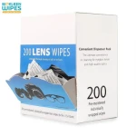 High Quality Anti Fog Cleaning Cloth Reusable Anti-Fog Prevent Fogging Lens Wipes for Glasses Goggles Lens Surfaces Wipes