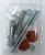 High quality bathroom sink basin wall fixing kit,stud screw, sanitary fixing kits M10*140mm hanger bolt with zinc plated