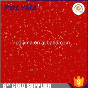 High Quality Cheaper Glitter Adhesive Pvc Film Gold Flash Point Film