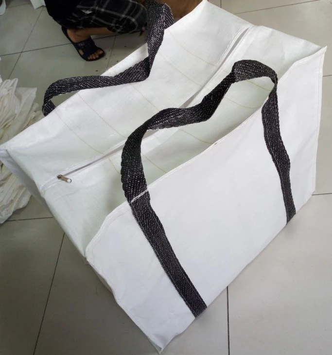 High Quality Custom Jumbo PP Woven Bags With Zipper