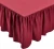 Import High Quality Fitted Double Skirting Bed Sheet Sets Hotel Bed Skirts from China