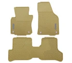 High Quality Full Set Waterproof Car Mats Non-Slip Rubber Floor Mat For VW Golf 6