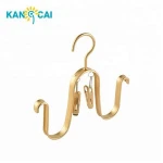 High Quality Gold Metal Shoes Slipper Drying Hooks Rack Hanger