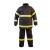 Import High quality high visibility heavy forest fire workwear structural firefighter suit from China