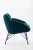 Import High Quality Moden Design Cheap Green Velvet Fabric Foam Iron  Arm Chair For Living Room Hotel Room from China