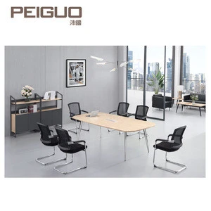 High quality modern office design wood conference table furniture
