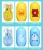 Import High quality newborn baby nail care suits kids baby scissors baby nail clipper from China