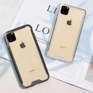 High quality Phone Cover With 1.5mm Acrylic TPU Anti-fall Mobile Cover For i Phone 12 Cases
