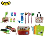 High quality Popular 9 pcs school stationery set for students