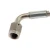 Import High Quality Racing Car Parts Pipe Fitting Stainless 90 Degree Steel 4AN Female 3 Swaged Hose End from China