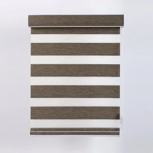 High quality solid Zebra blind vertical blinds blockout manual or motorized blinds shades shutters customized size