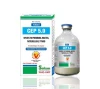 High quality Veterinary Medicine CEP 5.0 100ml Ceftiofur 5% antibiotics injection for poultry cattle treatment of pneumonia, MMA