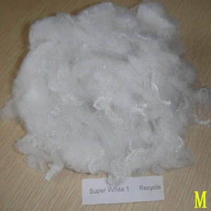High quality virgin 100% Polyester fiber/ recycled Polyester Staple Fiber manufacturer for fiber stuffing factory price