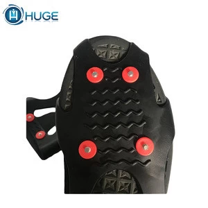 high quality whole anti slip overshoes Crampons climbing Chain ice cleats Spikes Sharp ski Snow Walker